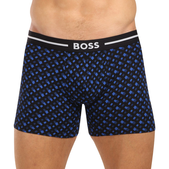 3PACK ανδρικό σορτς μποξεράκι BOSS πολύχρωμο (50514998 982)