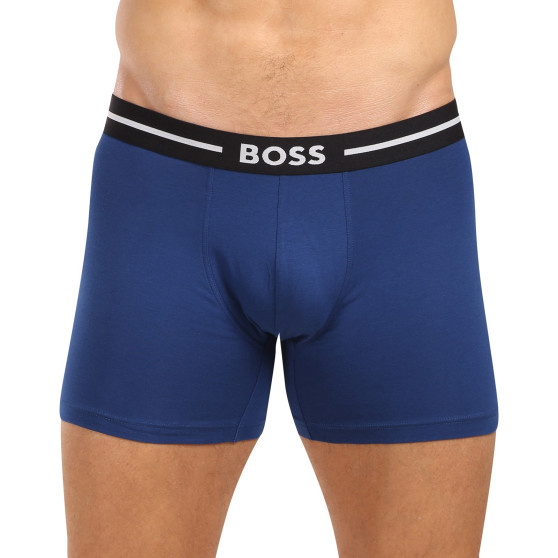 3PACK ανδρικό σορτς μποξεράκι BOSS πολύχρωμο (50514998 982)