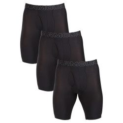 3PACK ανδρικό σορτς μποξεράκι Under Armour μαύρο (1383884 001)