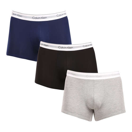 3PACK ανδρικό σορτς μποξεράκι Calvin Klein πολύχρωμο (NB3953A-PS8)