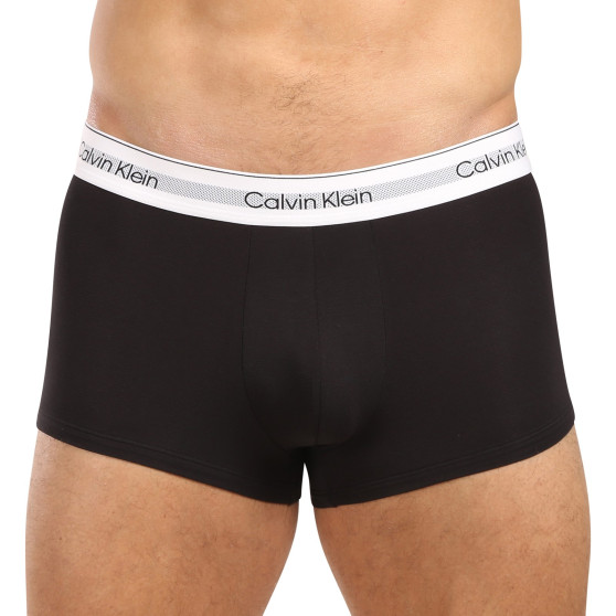 3PACK ανδρικό σορτς μποξεράκι Calvin Klein μαύρο (NB3956A-UB1)