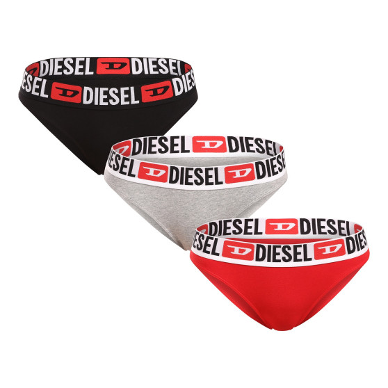 3PACK γυναικείο εσώρουχο Diesel πολύχρωμο (A14590-0NJAP-E7028)