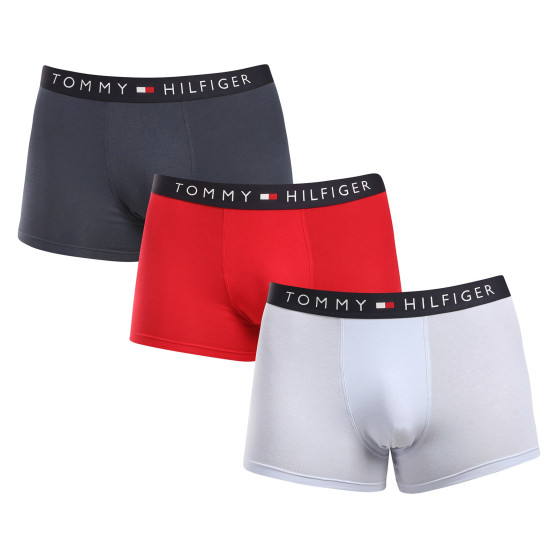 3PACK ανδρικό σορτς μποξεράκι Tommy Hilfiger πολύχρωμο (UM0UM03180 0R1)