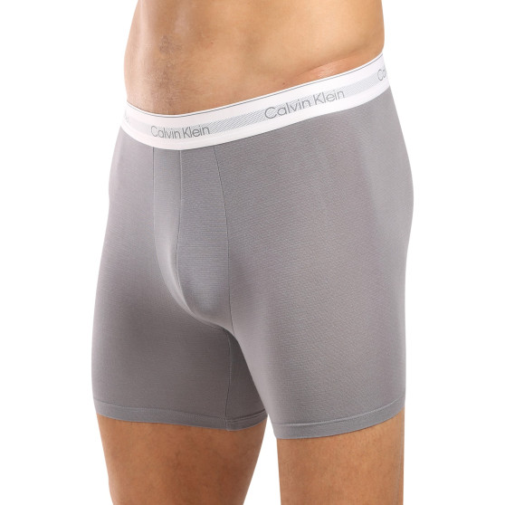 3PACK ανδρικό σορτς μποξεράκι Calvin Klein πολύχρωμο (NB3954A-PS9)