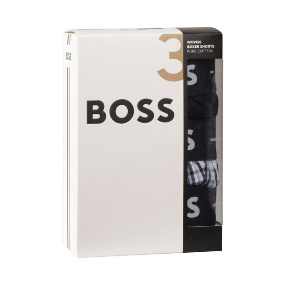 3PACK ανδρικό σορτς BOSS πολύχρωμο (50505677 460)