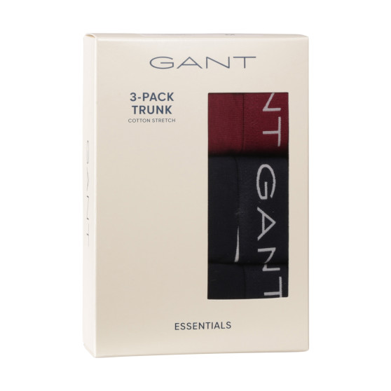 3PACK ανδρικό σορτς μποξεράκι Gant πολύχρωμο (902433043-433)