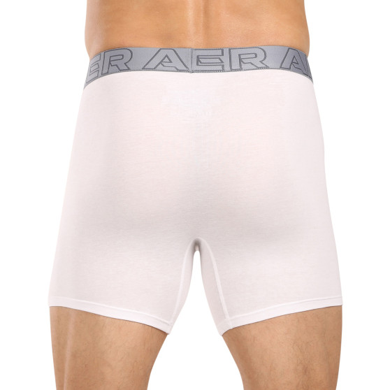 3PACK Under Armour ανδρικό σορτσάκι μποξεράκι λευκό (1383889 100)