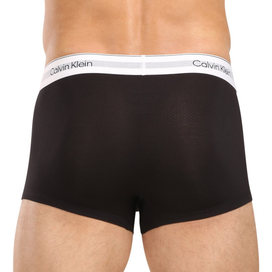 3PACK ανδρικό σορτς μποξεράκι Calvin Klein μαύρο (NB3956A-UB1)