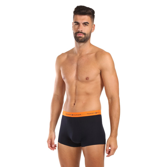 3PACK ανδρικό σορτς μποξεράκι Tommy Hilfiger σκούρο μπλε (UM0UM02763 0T3)