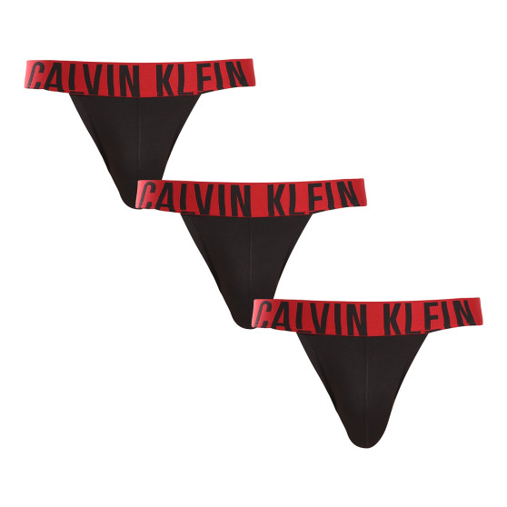 3PACK Calvin Klein ανδρικές φόρμες μαύρες (NB3606A-Q5X)