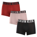 3PACK ανδρικό σορτς μποξεράκι Calvin Klein πολύχρωμο (NB3775A-Q1Q)