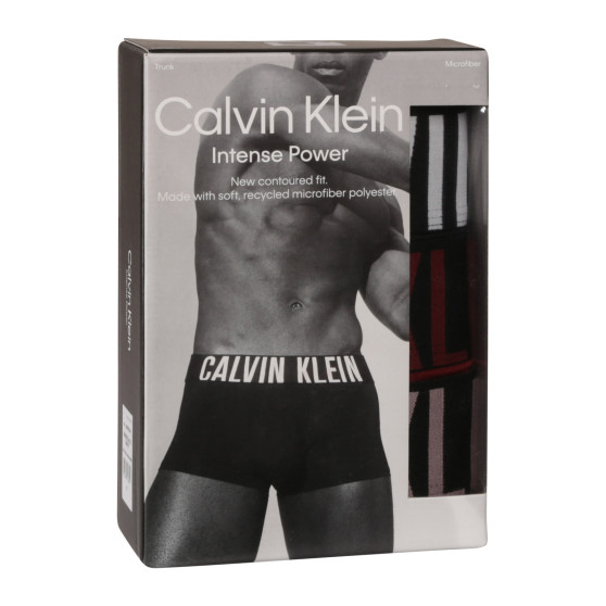 3PACK ανδρικό σορτς μποξεράκι Calvin Klein πολύχρωμο (NB3775A-Q1Q)