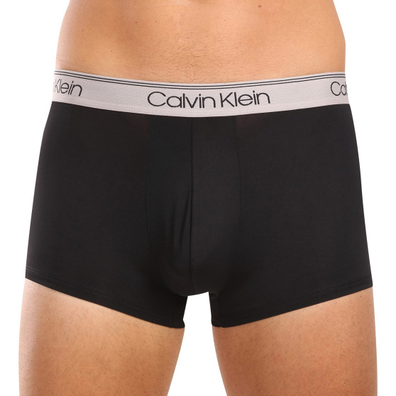 3PACK ανδρικό σορτς μποξεράκι Calvin Klein μαύρο (NB2569A-Q7E)