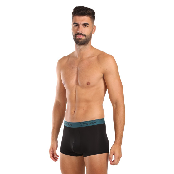 3PACK ανδρικό σορτς μποξεράκι Calvin Klein μαύρο (NB2569A-Q7E)