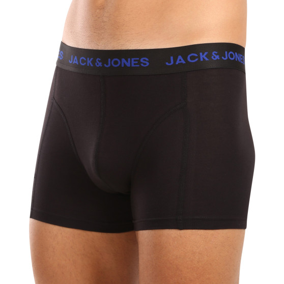 5PACK ανδρικό σορτς μποξεράκι Jack and Jones μαύρο (12242494)