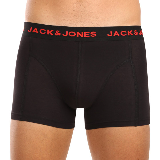 5PACK ανδρικό σορτς μποξεράκι Jack and Jones μαύρο (12242494)