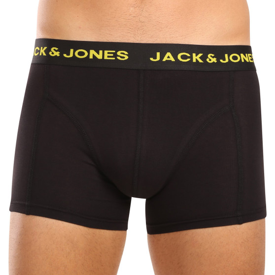 5PACK ανδρικό σορτς μποξεράκι Jack and Jones μαύρο (12242494)