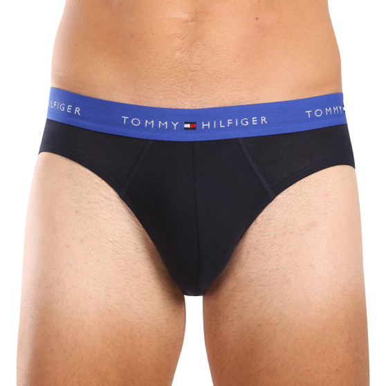 3PACK Tommy Hilfiger ανδρικό σλιπ σκούρο μπλε (UM0UM02904 0Y1)