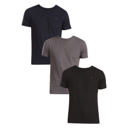 3PACK Tommy Hilfiger ανδρικό t-shirt πολύχρωμο (UM0UM03379 0S7)