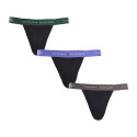 3PACK Tommy Hilfiger ανδρικές φόρμες μαύρες (UM0UM03384 0UI)