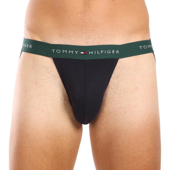 3PACK Tommy Hilfiger ανδρικές φόρμες μαύρες (UM0UM03384 0UI)