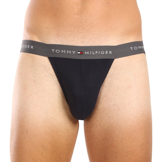 3PACK Tommy Hilfiger ανδρικές φόρμες μαύρες (UM0UM03384 0UI)