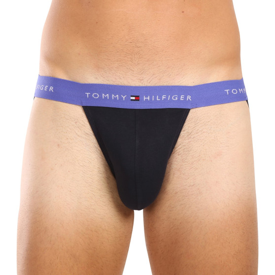 3PACK Tommy Hilfiger ανδρικές φόρμες μαύρες (UM0UM03384 0UI)