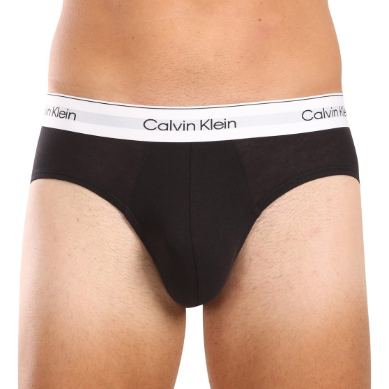 3PACK ανδρικό σλιπ Calvin Klein μαύρο (NB3962A-UB1)