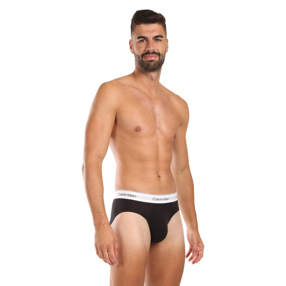 3PACK ανδρικό σλιπ Calvin Klein μαύρο (NB3962A-UB1)