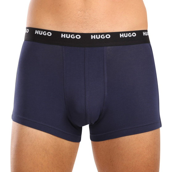 5PACK ανδρικό σορτς μποξεράκι HUGO πολύχρωμο (50479944 973)