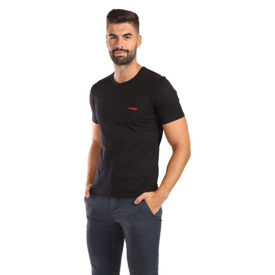 3PACK HUGO ανδρικό t-shirt πολύχρωμο (50480088 966)