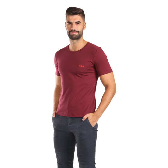 3PACK HUGO ανδρικό t-shirt πολύχρωμο (50480088 966)