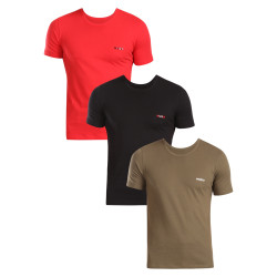 3PACK HUGO ανδρικό t-shirt πολύχρωμο (50480088 985)