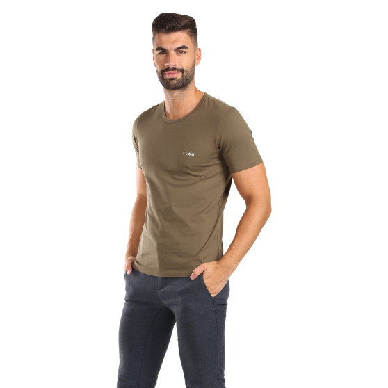 3PACK HUGO ανδρικό t-shirt πολύχρωμο (50480088 985)