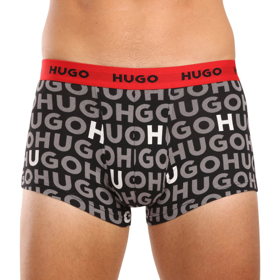 3PACK ανδρικό σορτς μποξεράκι HUGO πολύχρωμο (50517894 980)