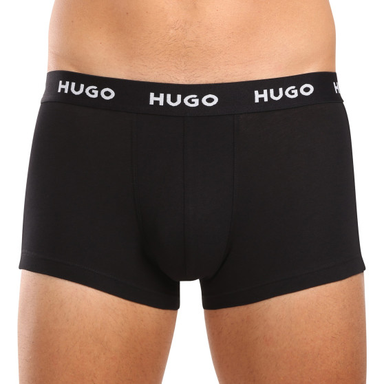 3PACK ανδρικό σορτς μποξεράκι HUGO πολύχρωμο (50517894 980)