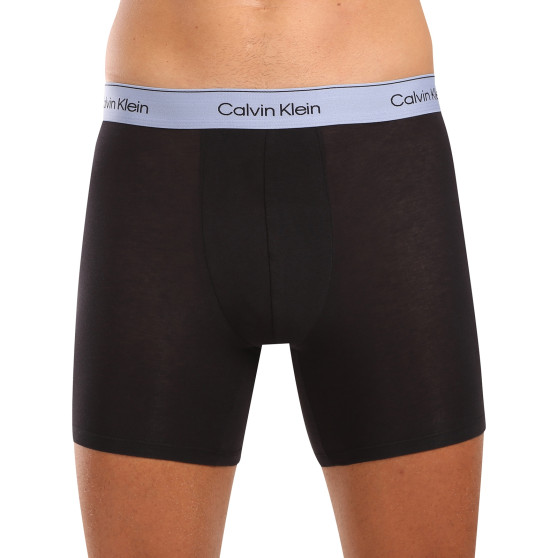 3PACK ανδρικό σορτς μποξεράκι Calvin Klein μαύρο (NB3964A-U2Y)