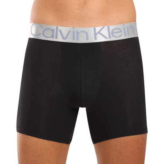 3PACK ανδρικό σορτς μποξεράκι Calvin Klein μαύρο (NB3131A-PZE)