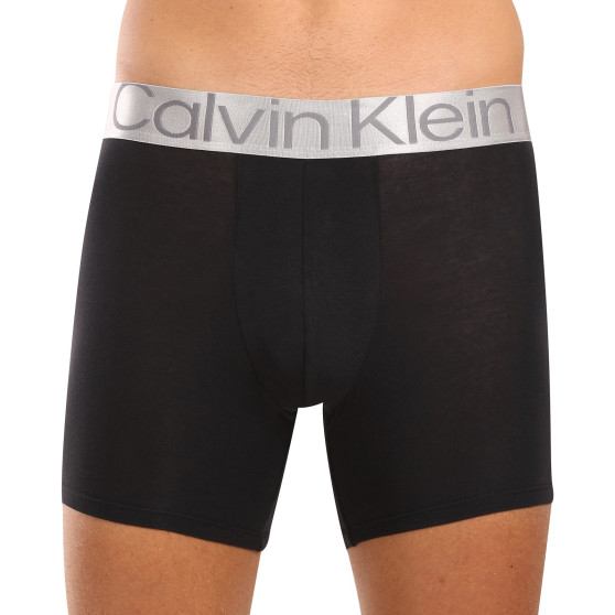 3PACK ανδρικό σορτς μποξεράκι Calvin Klein μαύρο (NB3131A-PZE)