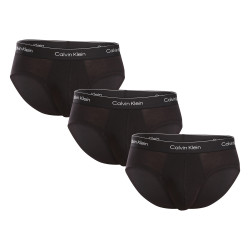 3PACK ανδρικό σλιπ Calvin Klein μαύρο (NB3962A-TM6)