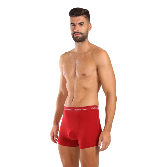 3PACK ανδρικό σορτς μποξεράκι Calvin Klein πολύχρωμο (NB3056A-QYP)