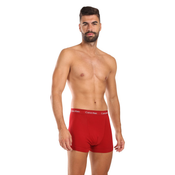 3PACK ανδρικό σορτς μποξεράκι Calvin Klein πολύχρωμο (NB3056A-QYP)