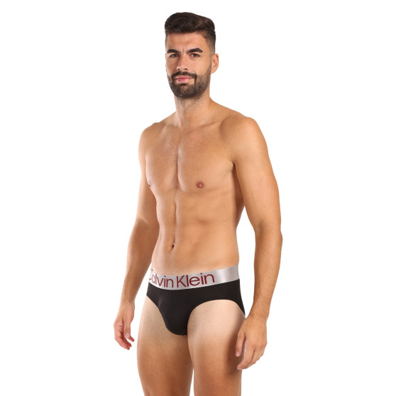 3PACK ανδρικό σλιπ Calvin Klein μαύρο (NB3073A-Q09)