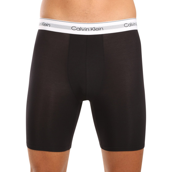 3PACK ανδρικό σορτς μποξεράκι Calvin Klein μαύρο (NB3955A-UB1)