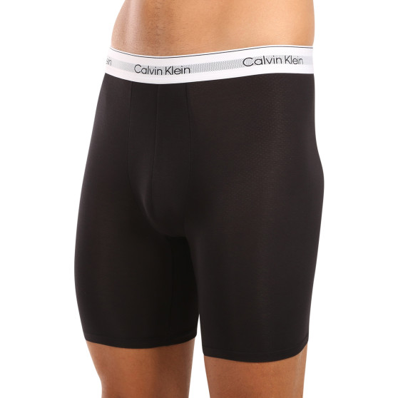 3PACK ανδρικό σορτς μποξεράκι Calvin Klein μαύρο (NB3955A-UB1)