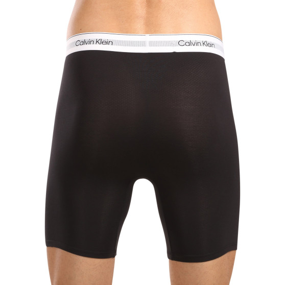 3PACK ανδρικό σορτς μποξεράκι Calvin Klein μαύρο (NB3955A-UB1)