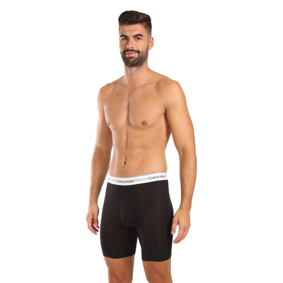 3PACK ανδρικό σορτς μποξεράκι Calvin Klein μαύρο (NB3955A-UB1)