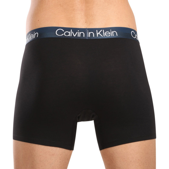 3PACK ανδρικό σορτς μποξεράκι Calvin Klein μαύρο (NB2971A-PZI)