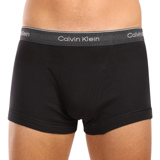 3PACK ανδρικό σορτς μποξεράκι Calvin Klein μαύρο (NB4002A-PRU)