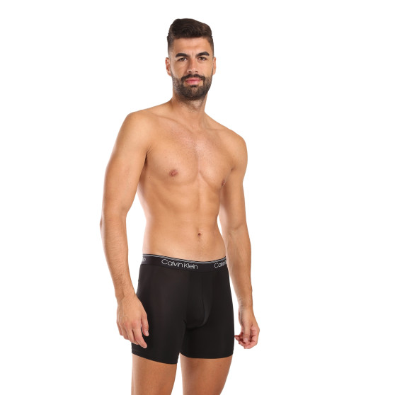 3PACK ανδρικό σορτς μποξεράκι Calvin Klein μαύρο (NB2570A-Q84)